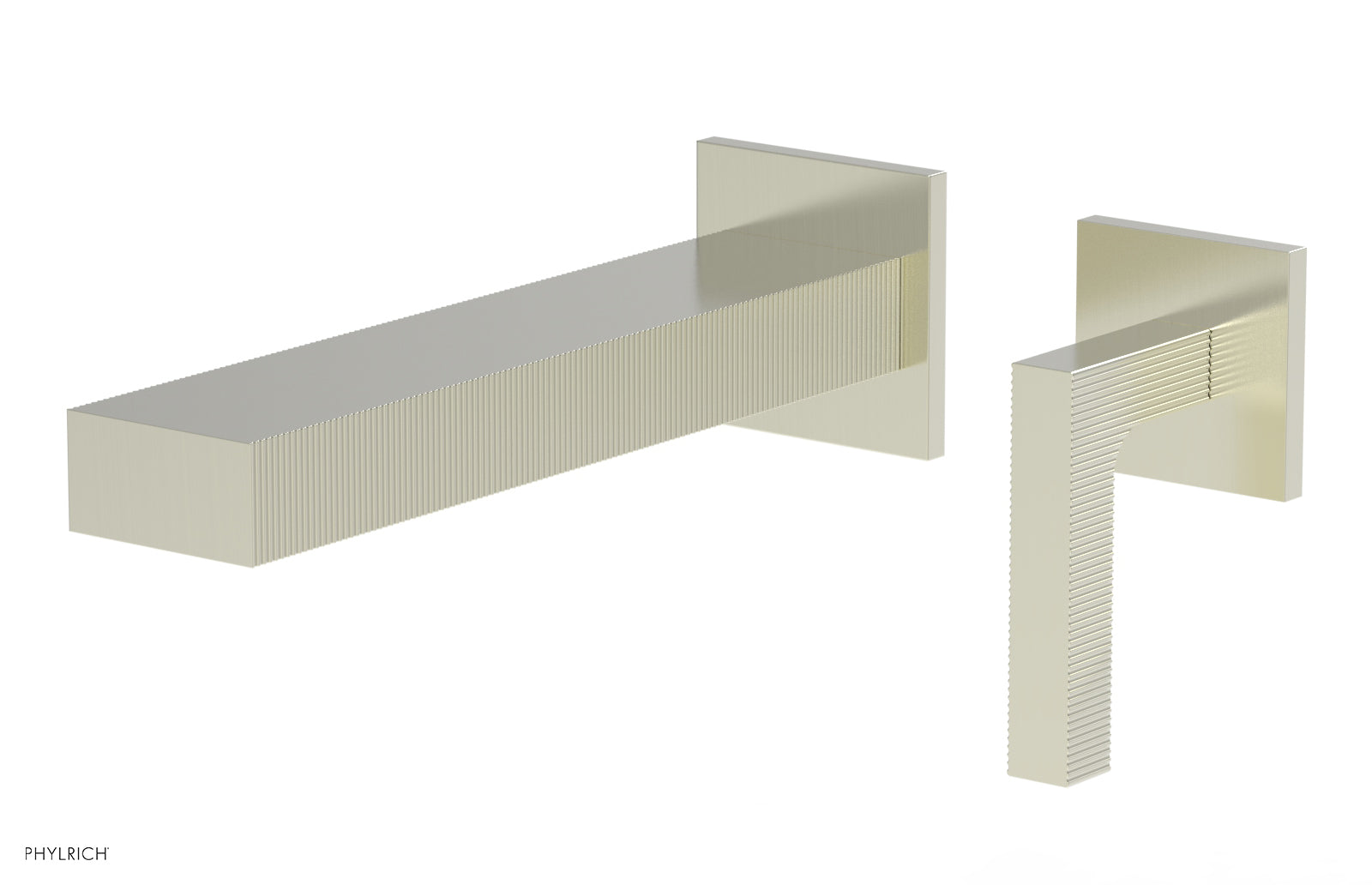 STRIA - Single Handle Wall Lavatory Set - Lever Handle 291-18