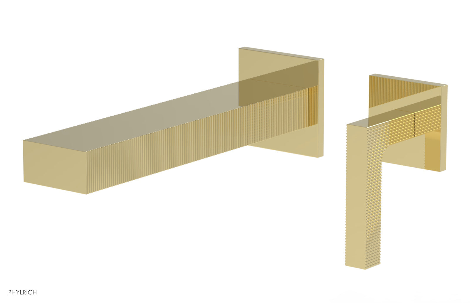 STRIA - Single Handle Wall Lavatory Set - Lever Handle 291-18