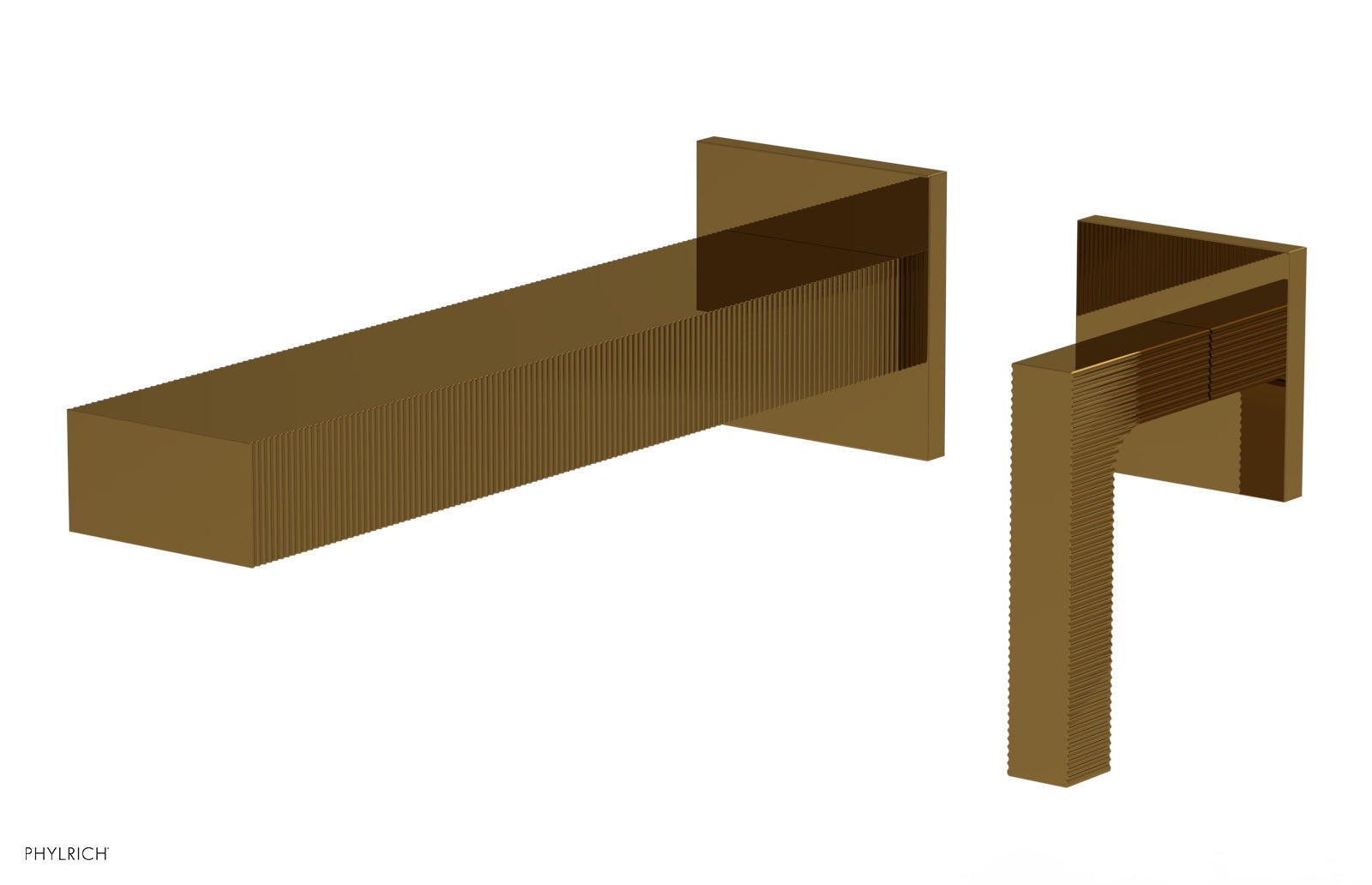 STRIA - Single Handle Wall Lavatory Set - Lever Handle 291-18