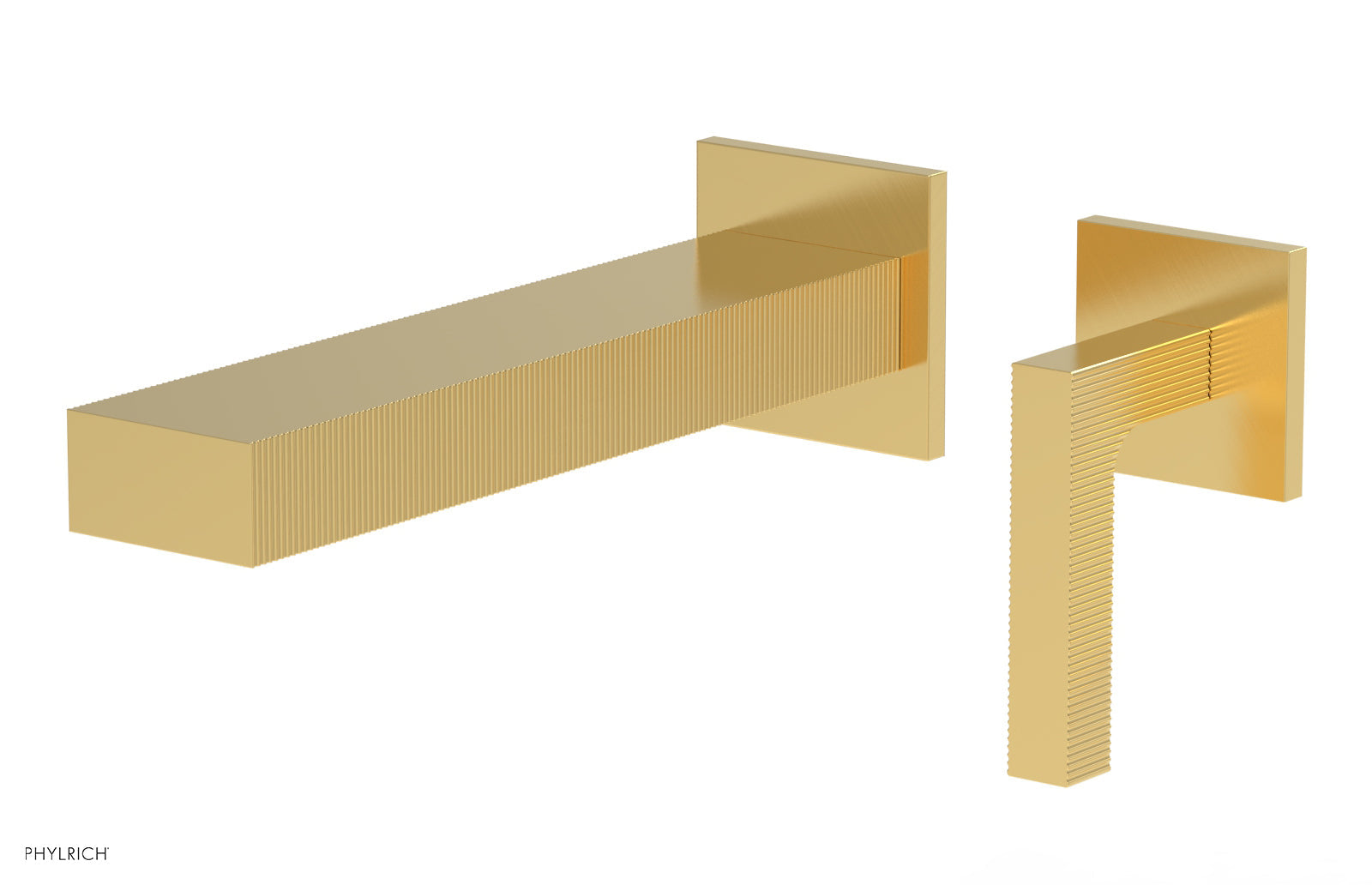 STRIA - Single Handle Wall Lavatory Set - Lever Handle 291-18