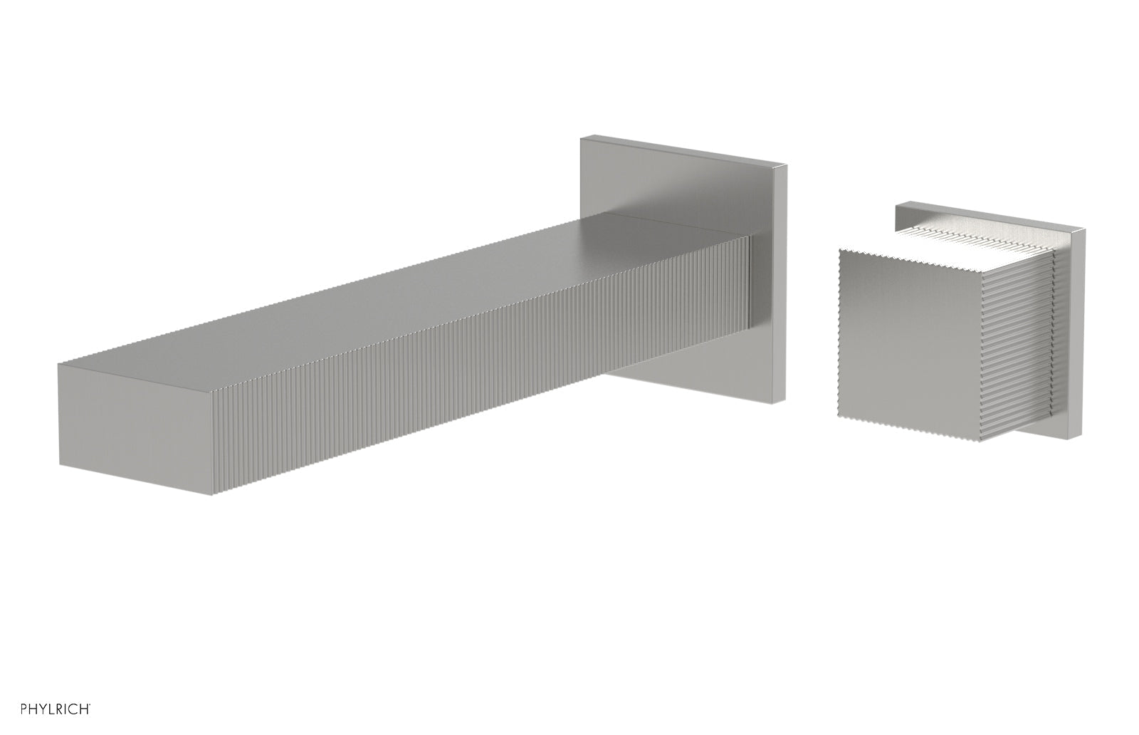 STRIA - Single Handle Wall Lavatory Set - Cube Handle 291-19