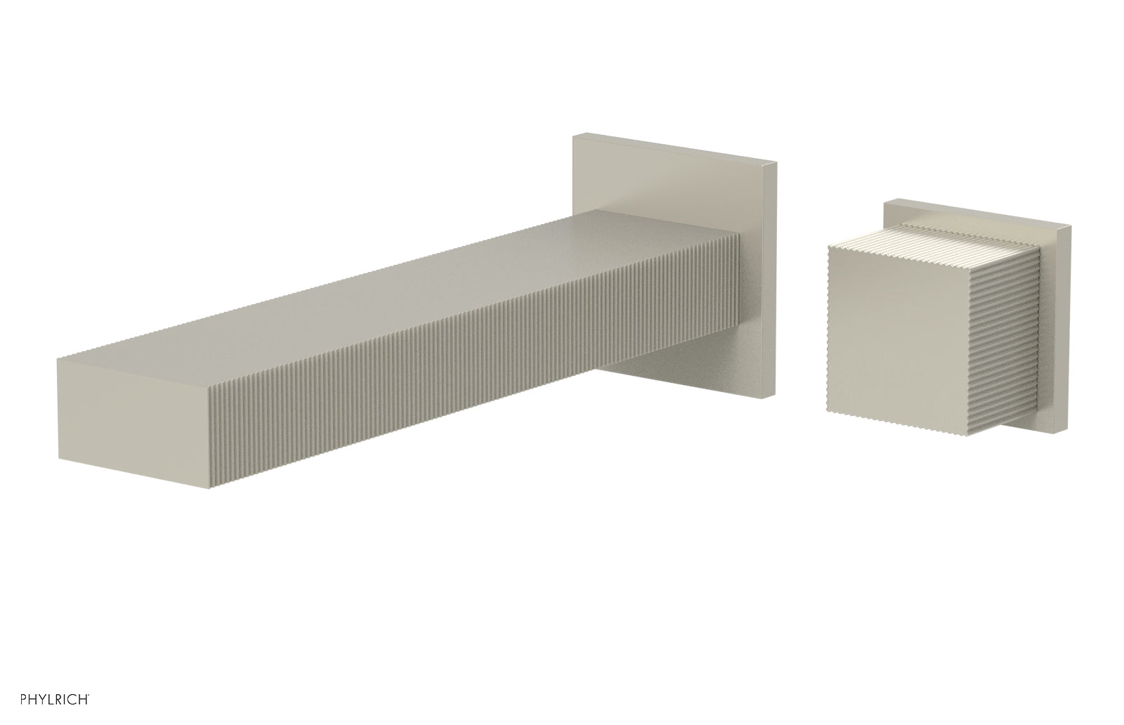 STRIA - Single Handle Wall Lavatory Set - Cube Handle 291-19