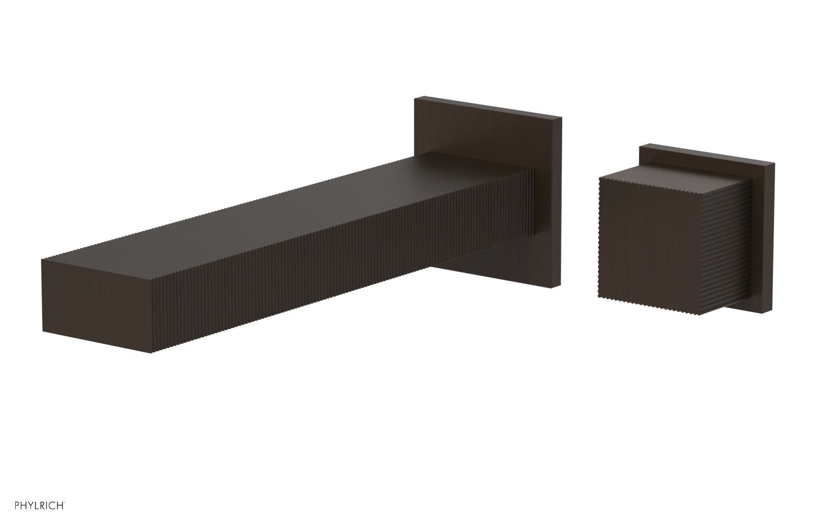 STRIA - Single Handle Wall Lavatory Set - Cube Handle 291-19