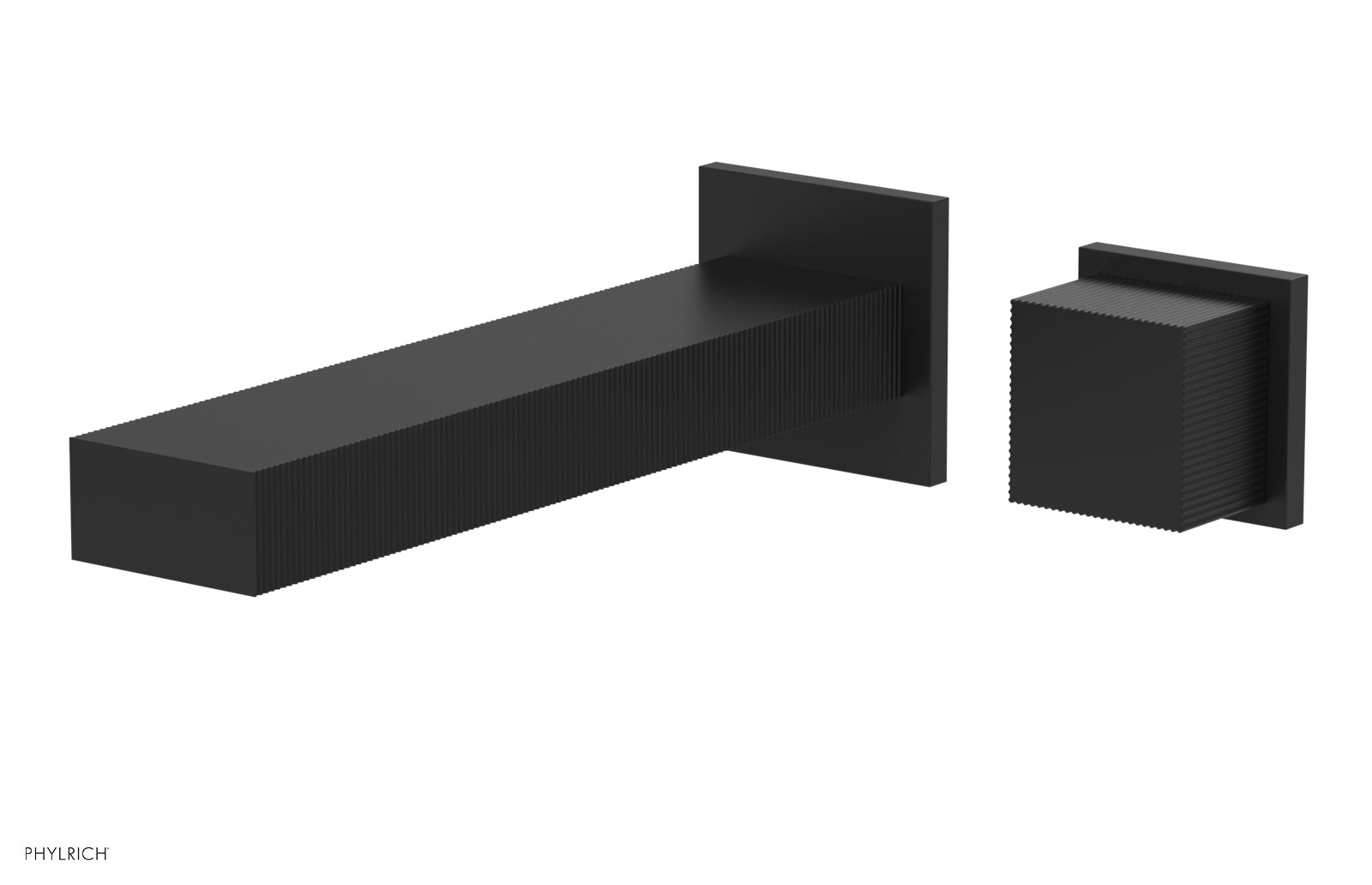 STRIA - Single Handle Wall Lavatory Set - Cube Handle 291-19