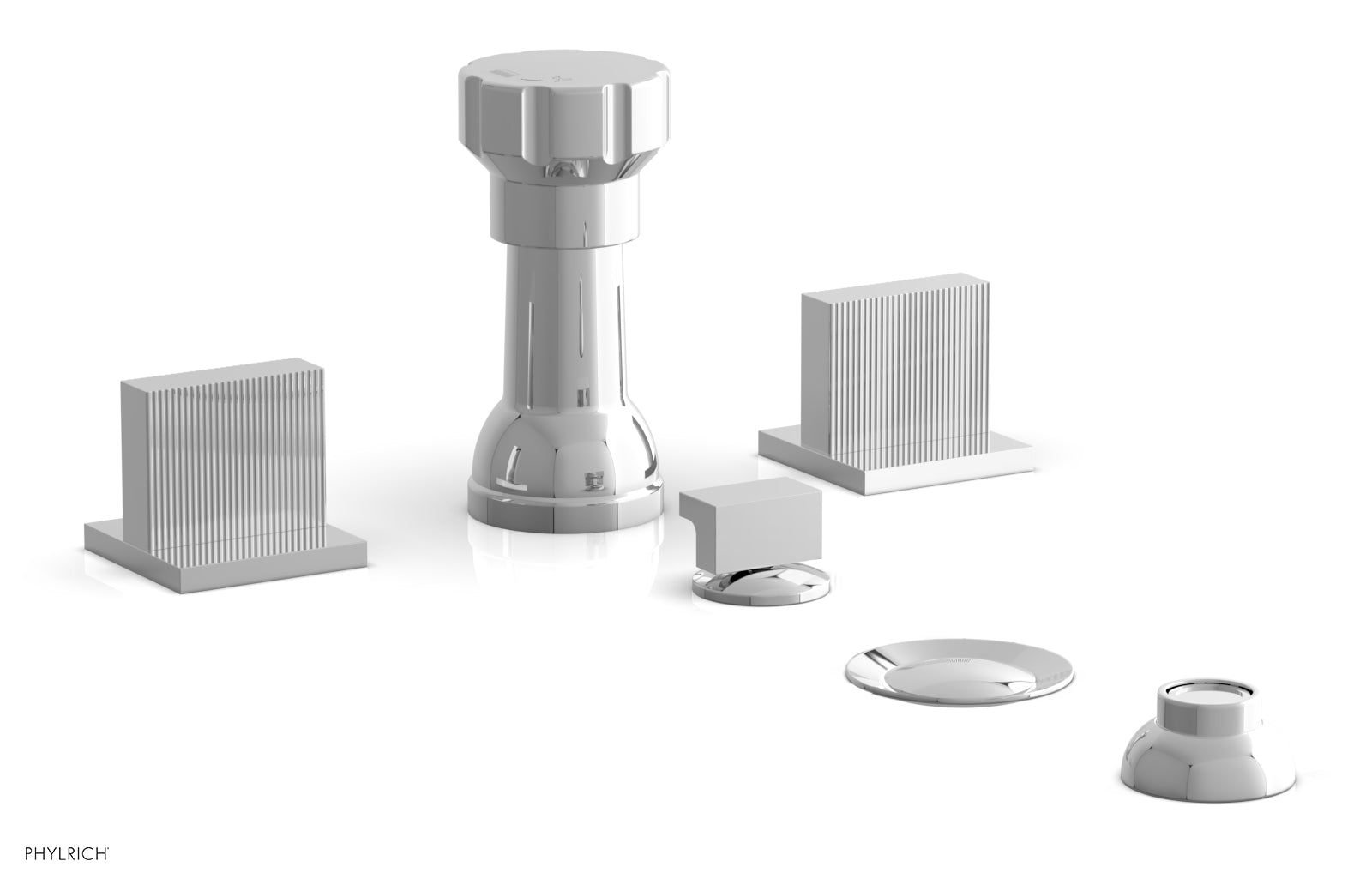 STRIA Four Hole Bidet Set - Blade Handles 291-60