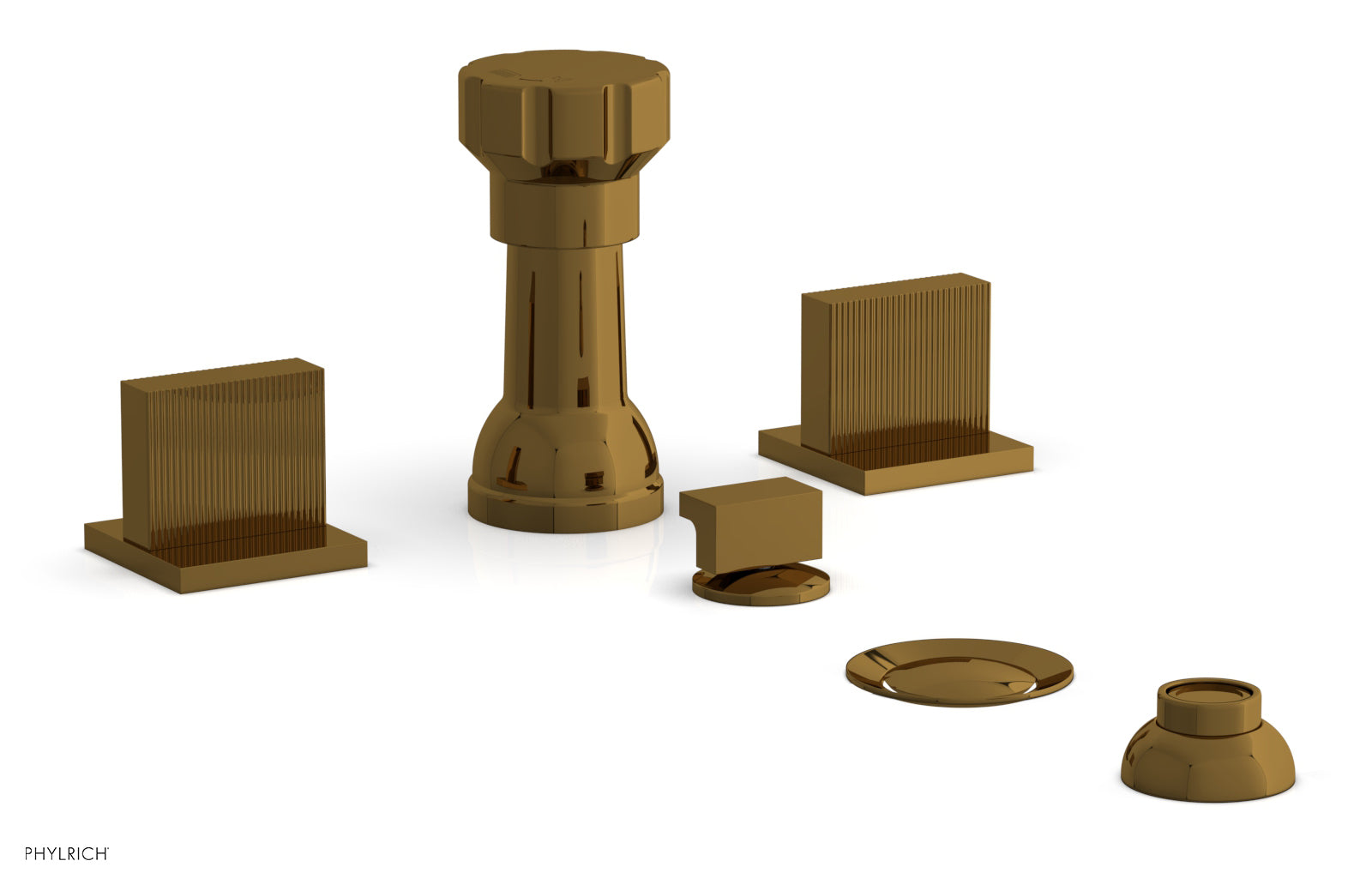 STRIA Four Hole Bidet Set - Blade Handles 291-60