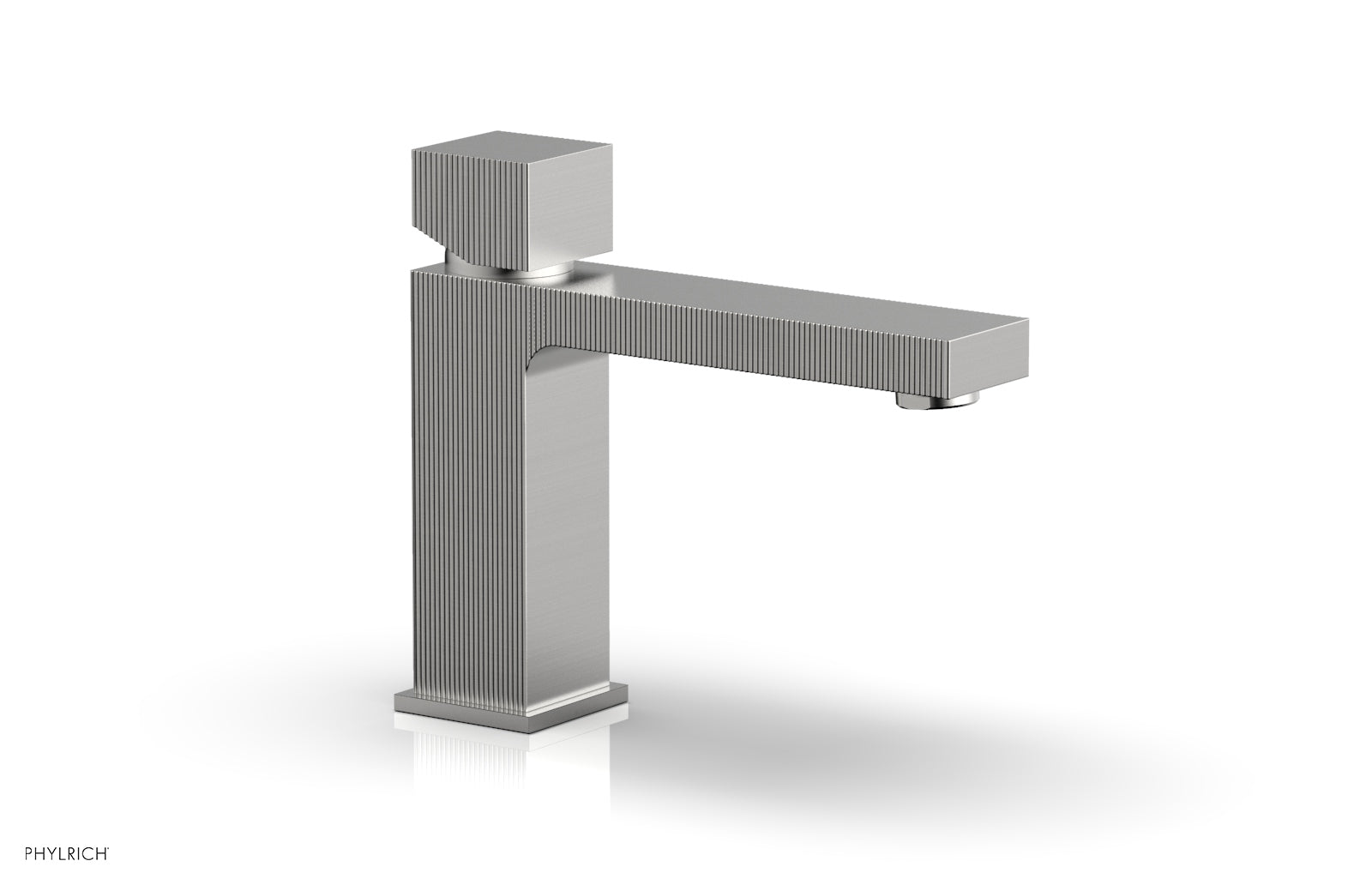 STRIA Single Hole Lavatory Faucet, Low - Cube Handle 291L-08