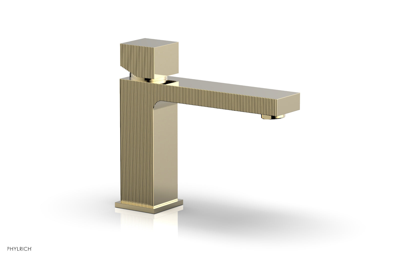 STRIA Single Hole Lavatory Faucet, Low - Cube Handle 291L-08