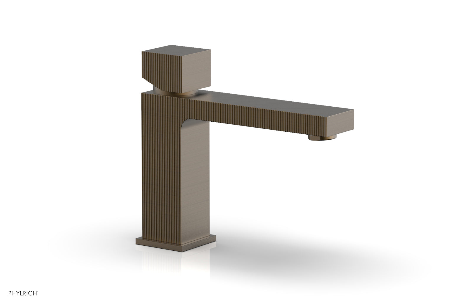 STRIA Single Hole Lavatory Faucet, Low - Cube Handle 291L-08