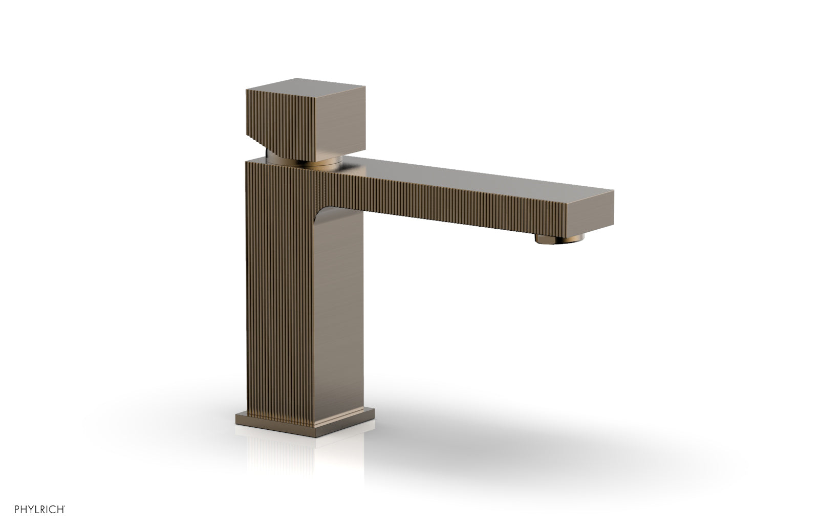 STRIA Single Hole Lavatory Faucet, Low - Cube Handle 291L-08