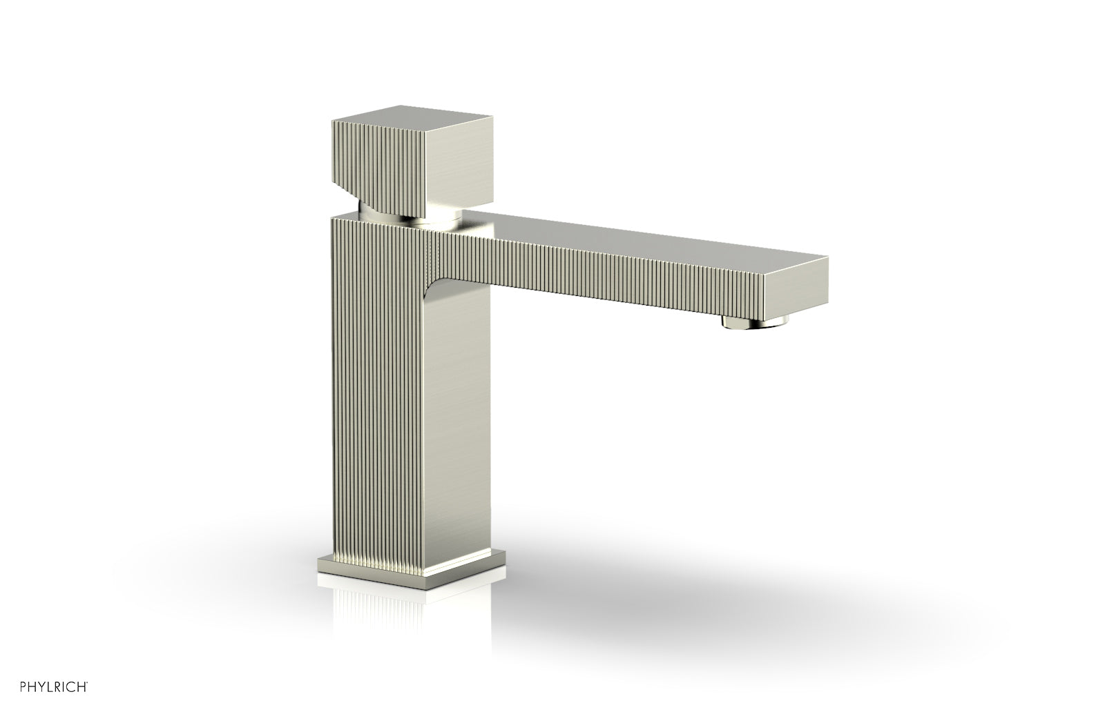 STRIA Single Hole Lavatory Faucet, Low - Cube Handle 291L-08
