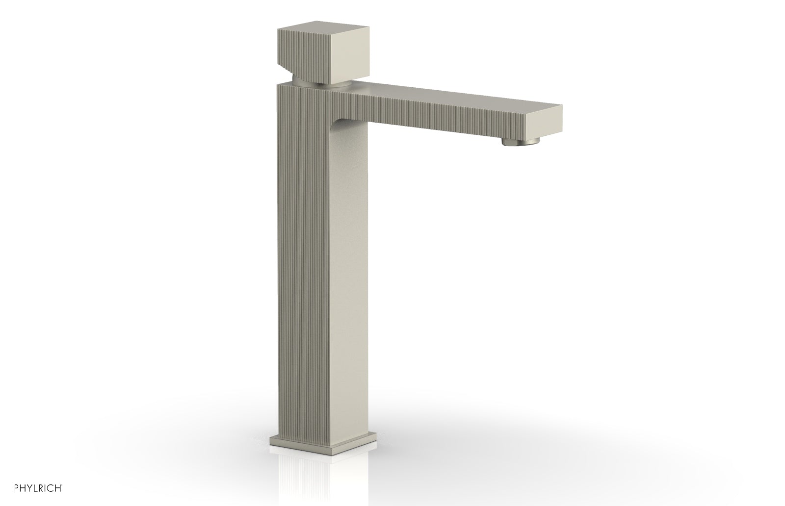 STRIA Single Hole Lavatory Faucet, Tall - Cube Handle 291T-08
