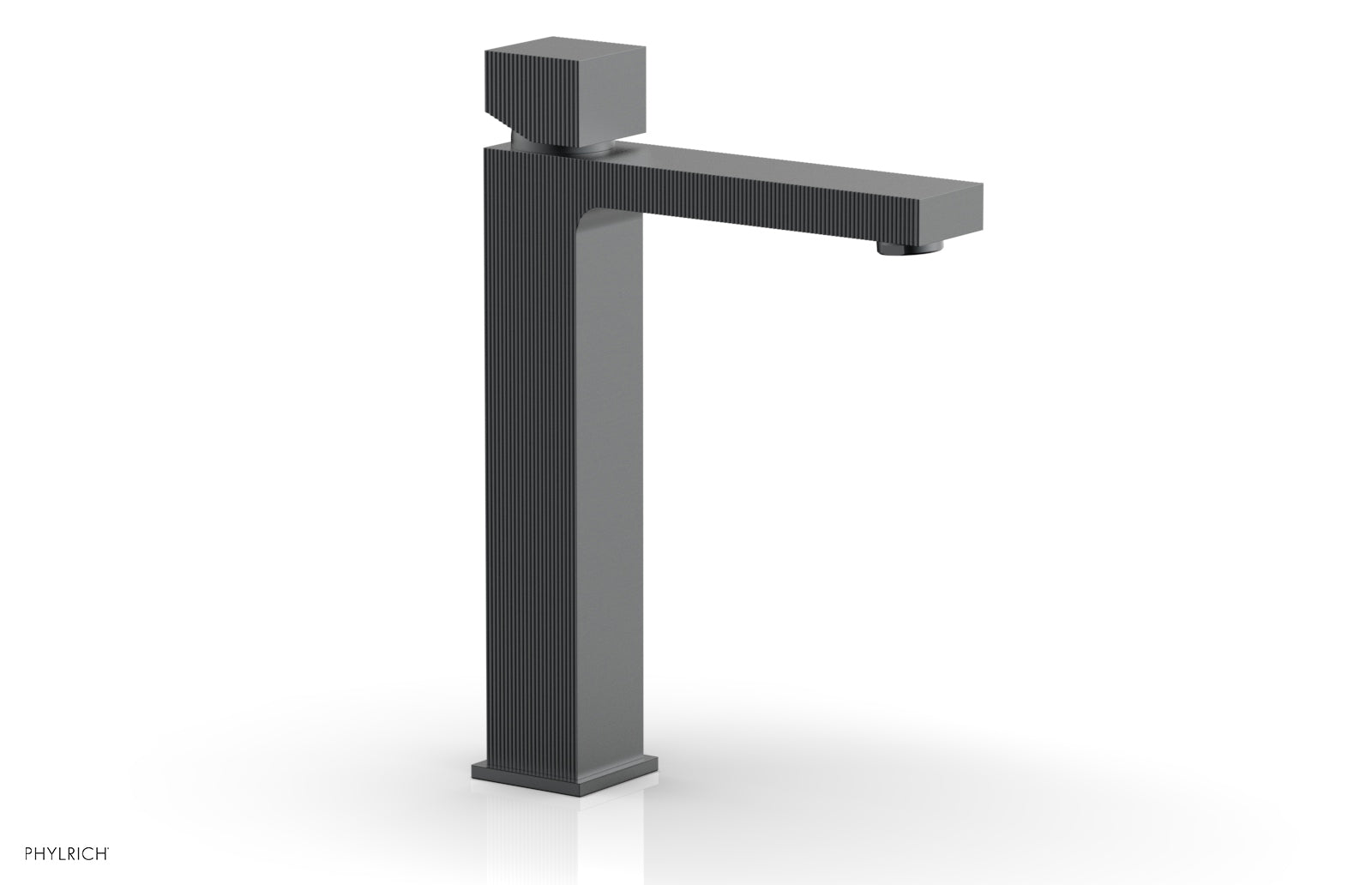 STRIA Single Hole Lavatory Faucet, Tall - Cube Handle 291T-08