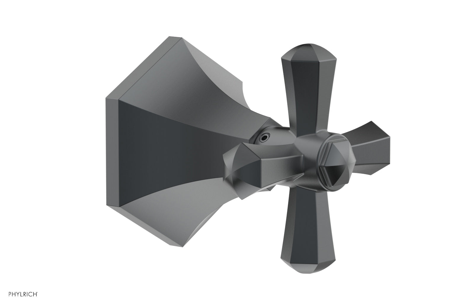 LE VERRE & LA CROSSE Volume Control/Diverter Trim - Cross Handle 2PV171A