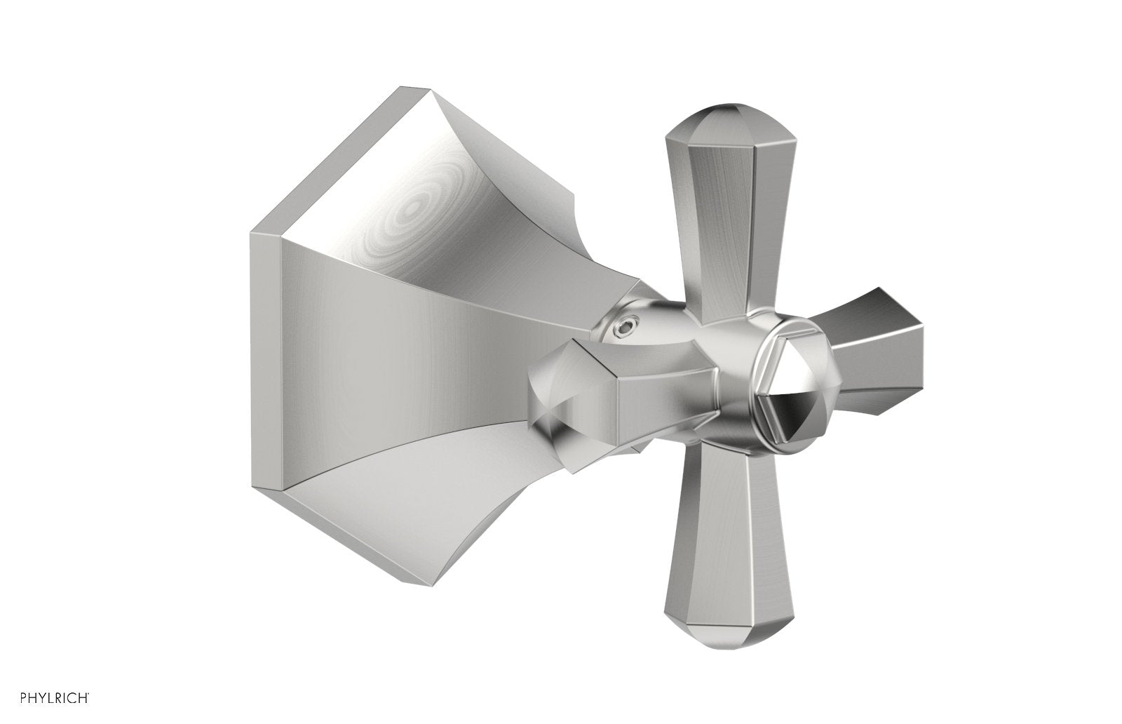 LE VERRE & LA CROSSE Volume Control/Diverter Trim - Cross Handle 2PV171A