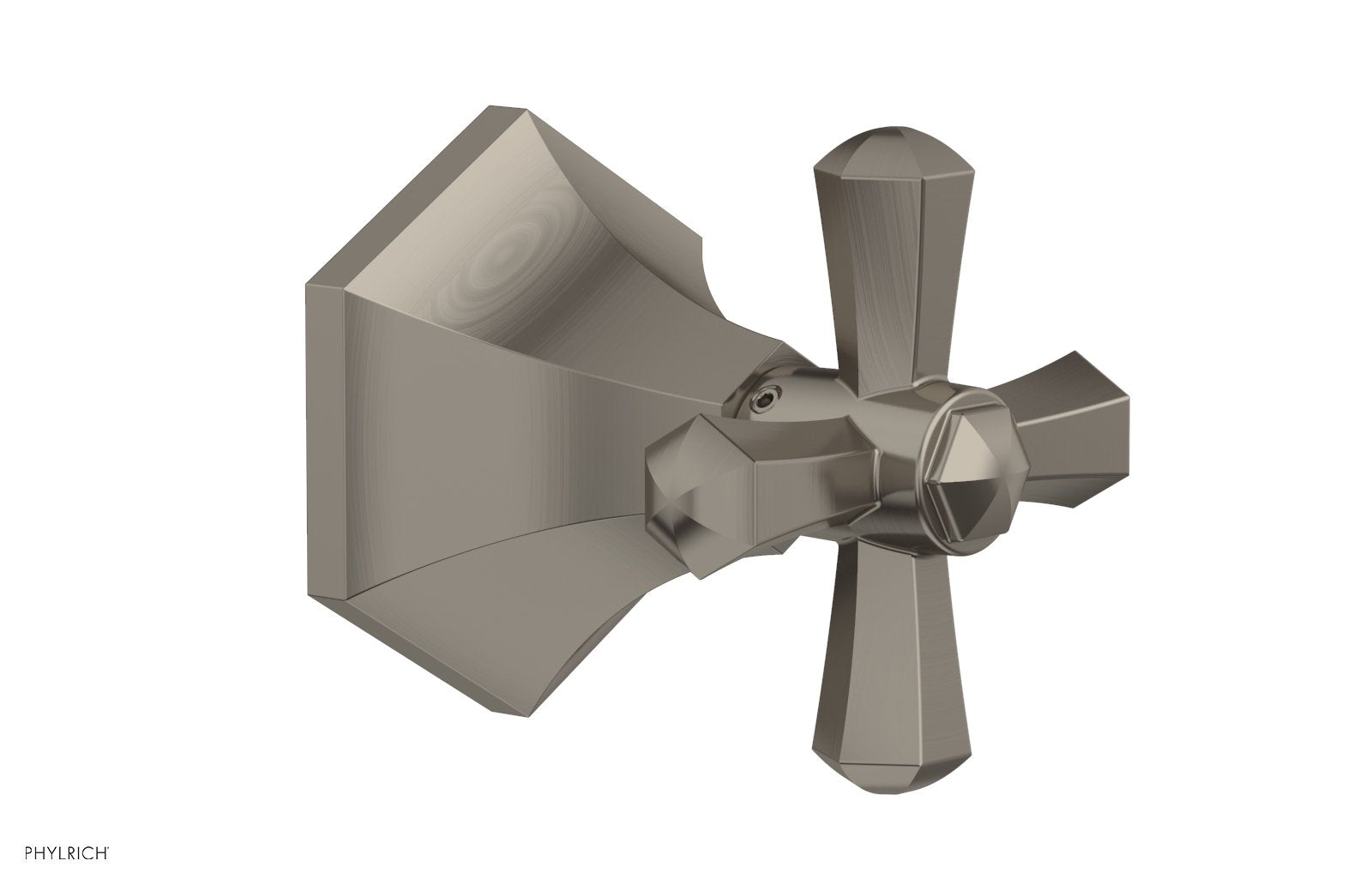 LE VERRE & LA CROSSE Volume Control/Diverter Trim - Cross Handle 2PV171A