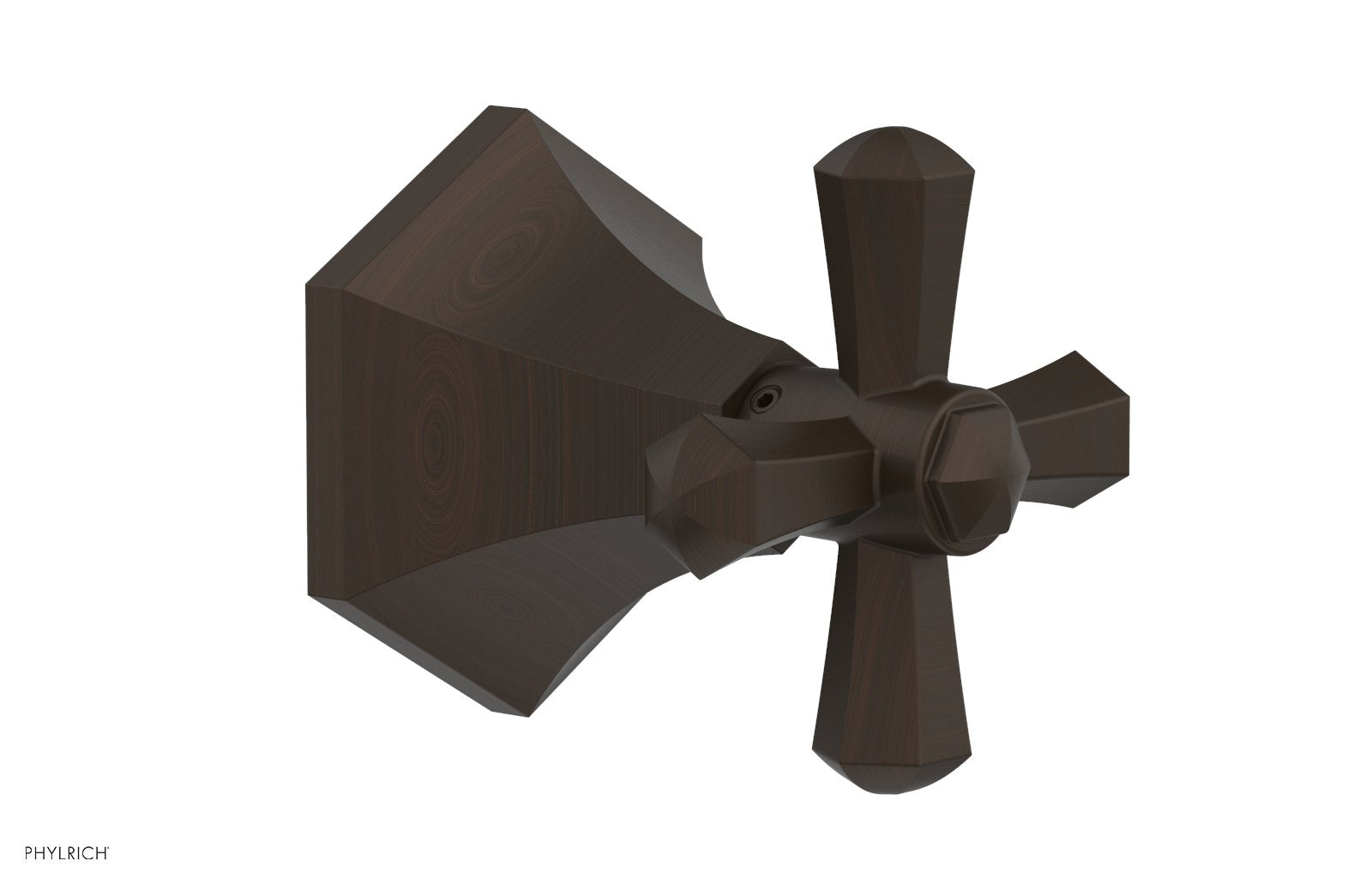 LE VERRE & LA CROSSE Volume Control/Diverter Trim - Cross Handle 2PV171A