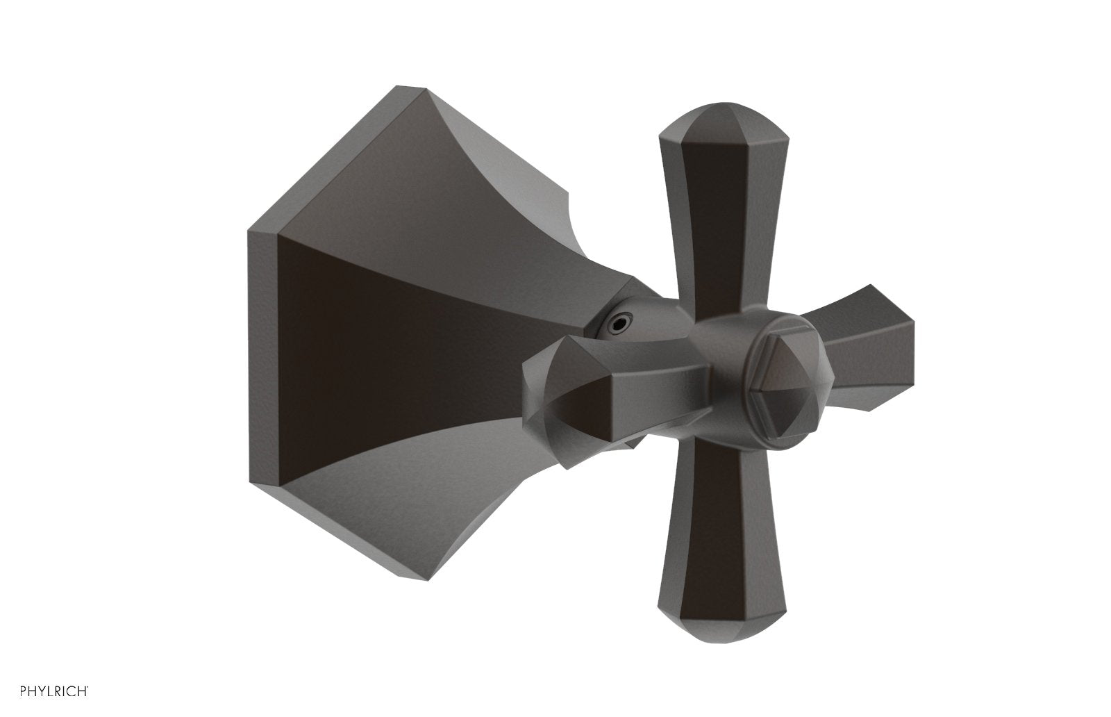 LE VERRE & LA CROSSE Volume Control/Diverter Trim - Cross Handle 2PV171A