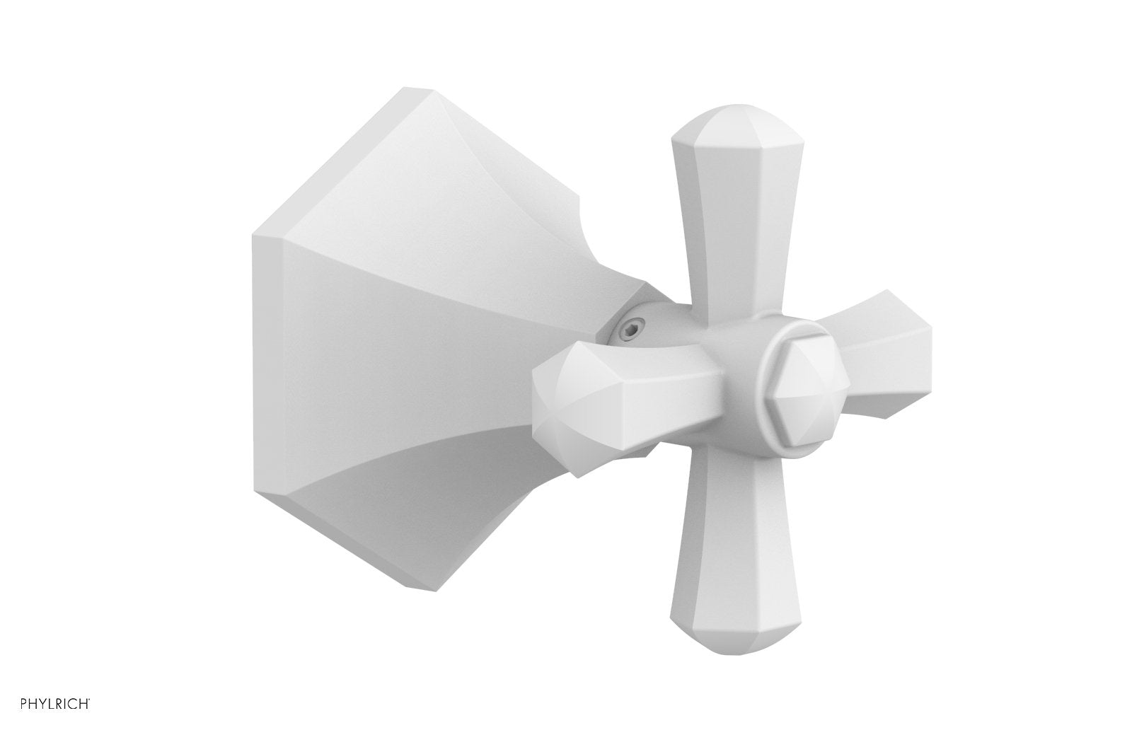 LE VERRE & LA CROSSE Volume Control/Diverter Trim - Cross Handle 2PV171A