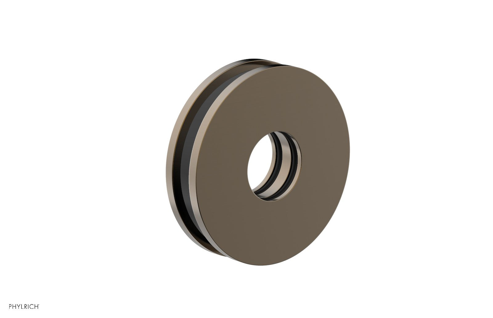 Round Flange with "Black" Accent 3-639