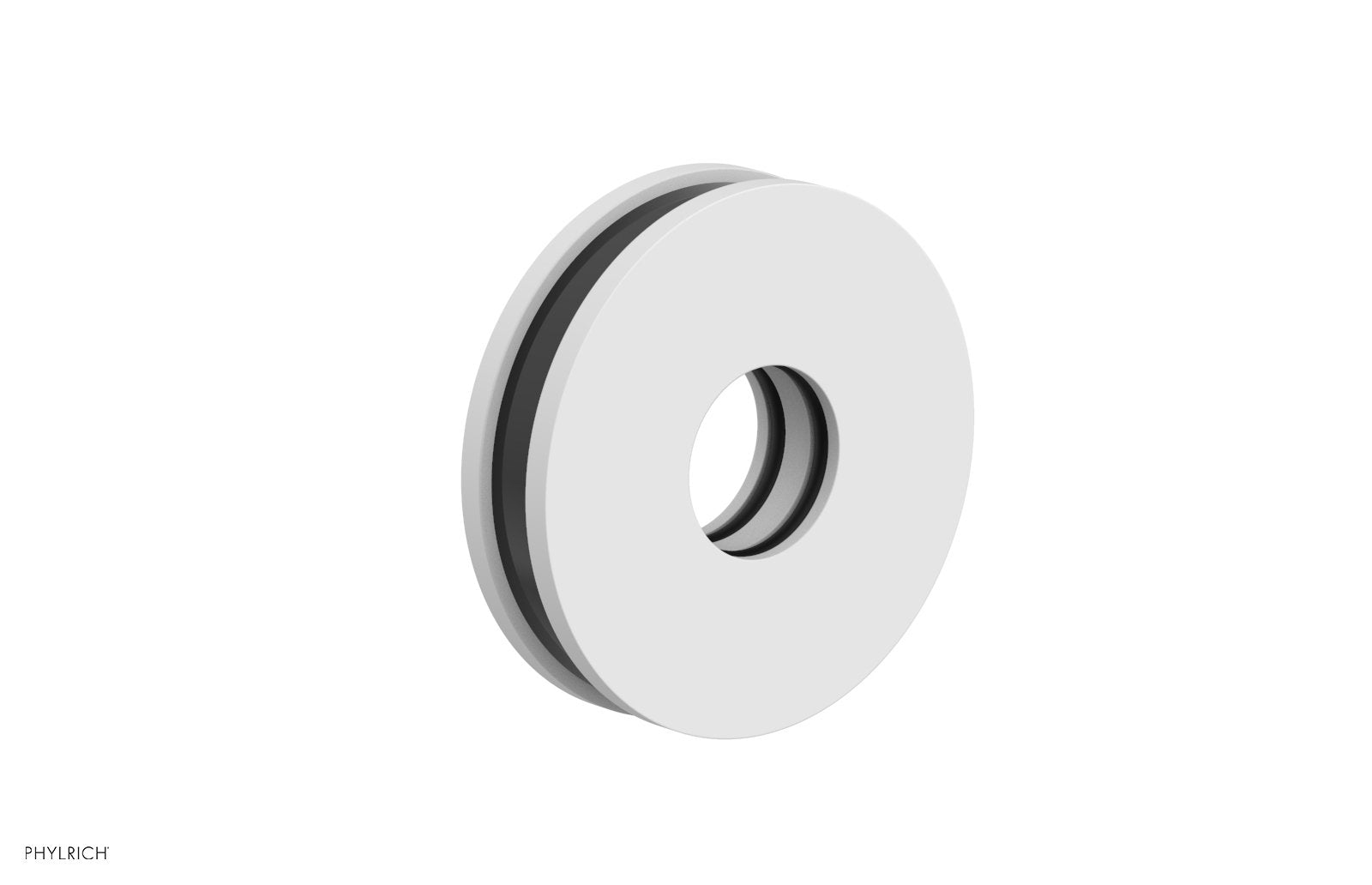 Round Flange with "Black" Accent 3-639