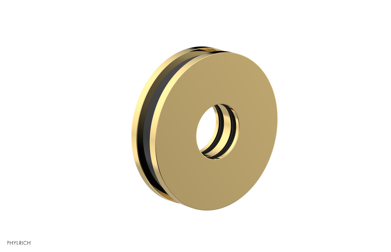 Round Flange with "Black" Accent 3-639