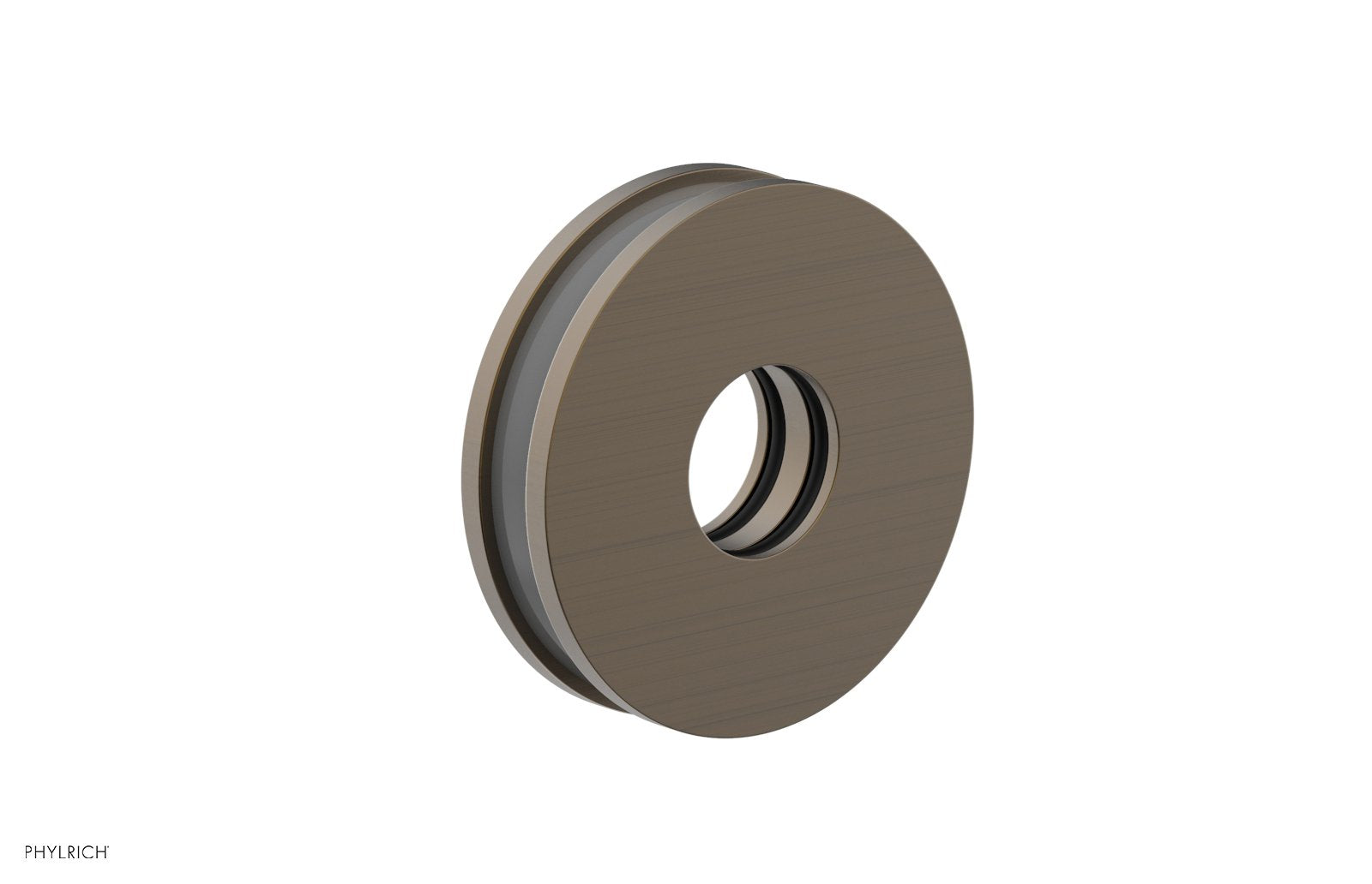 Round Flange with "Grey" Accent 3-639