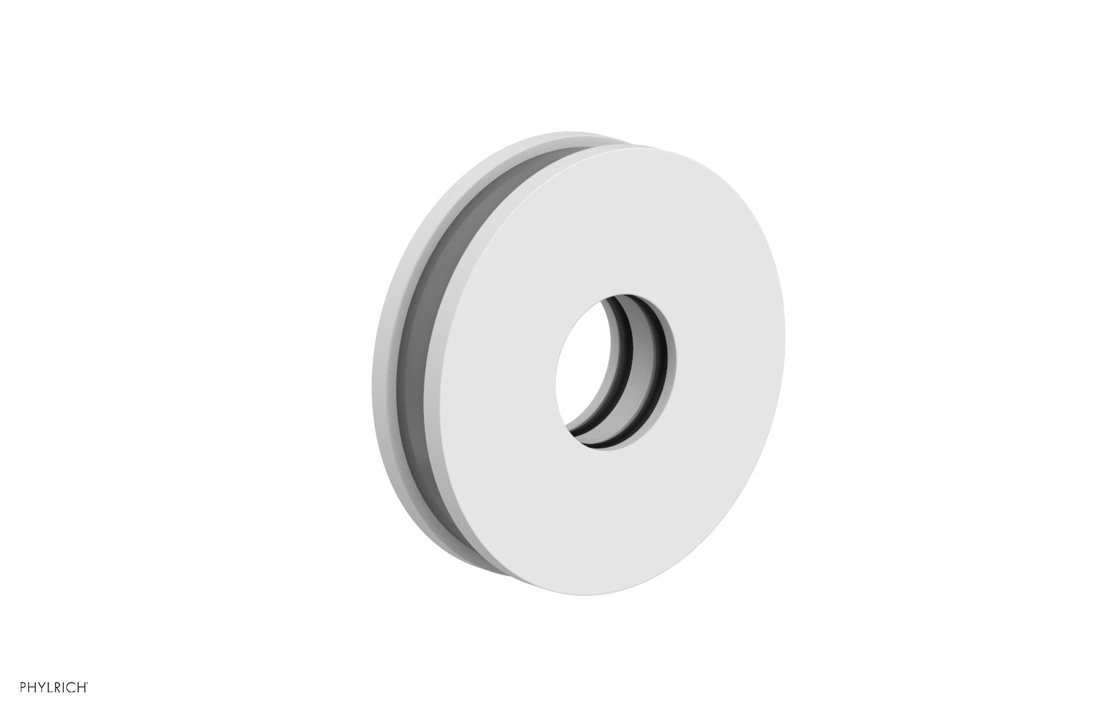 Round Flange with "Grey" Accent 3-639