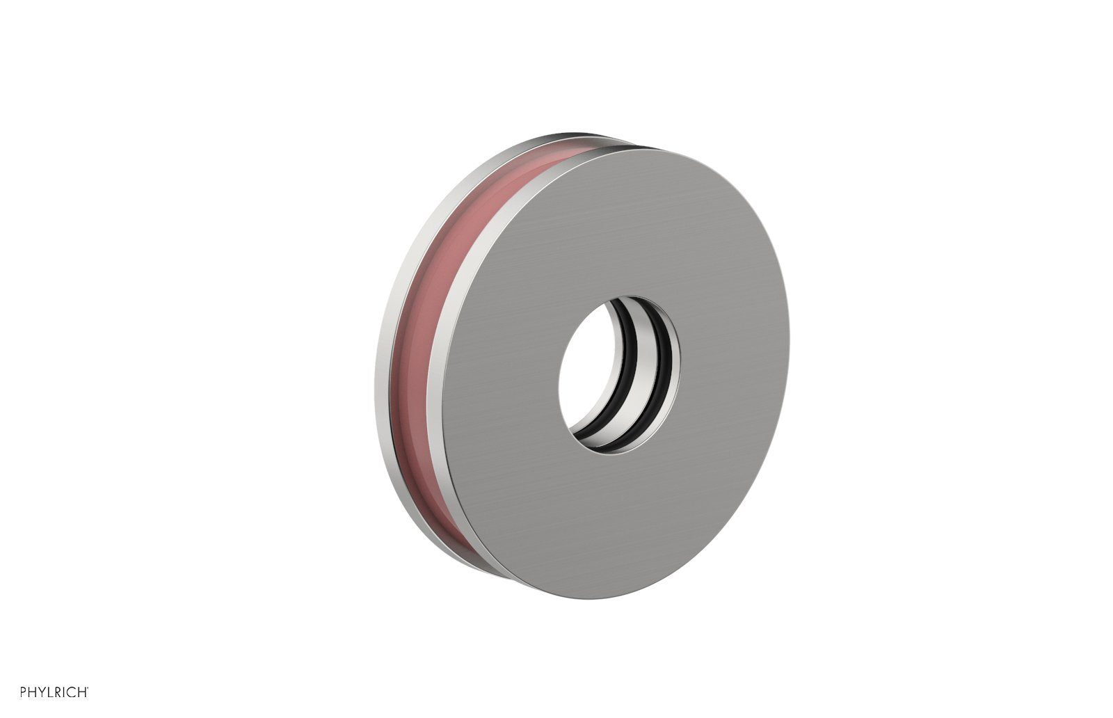 Round Flange with "Pink" Accent 3-639