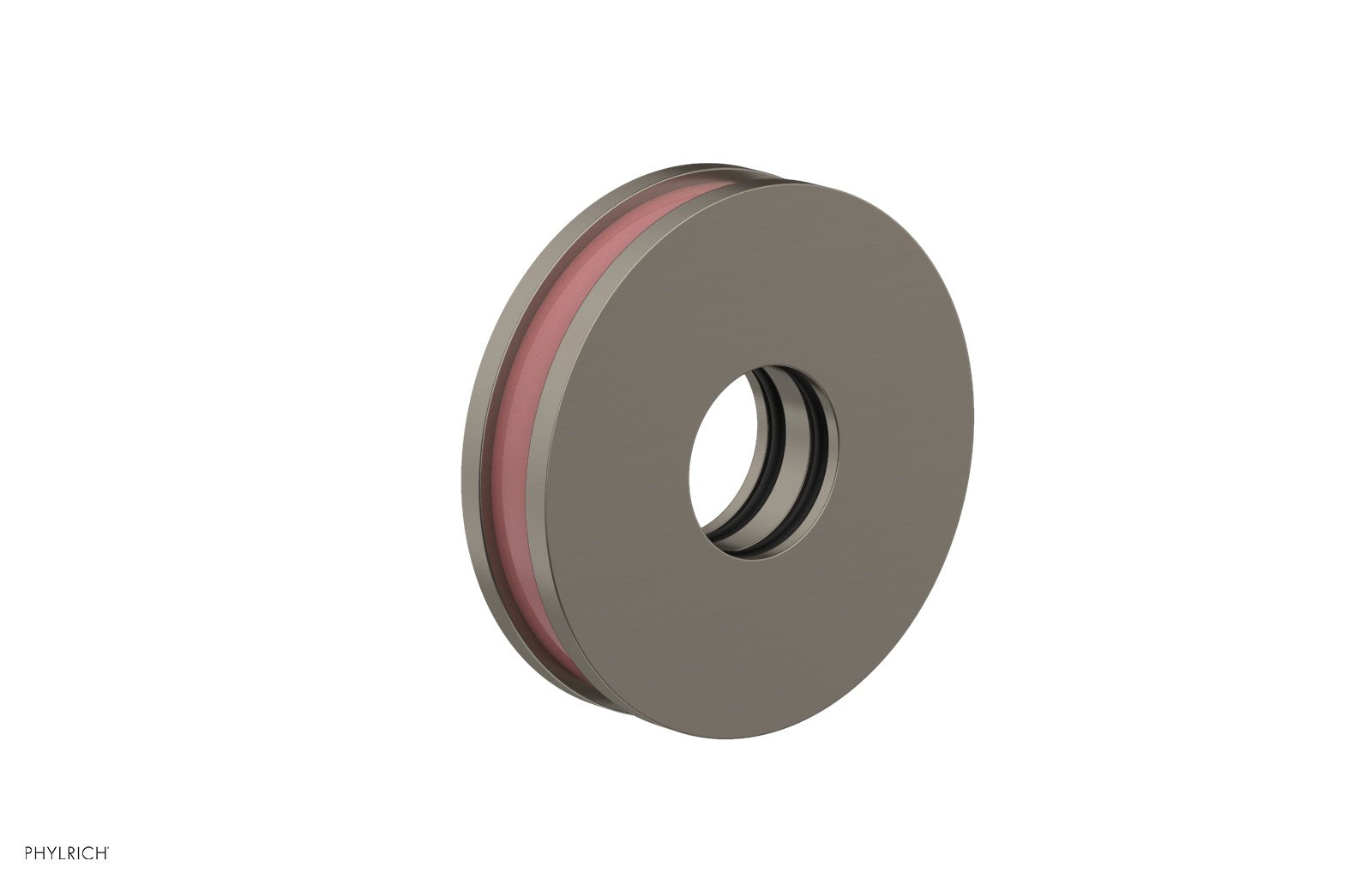 Round Flange with "Pink" Accent 3-639