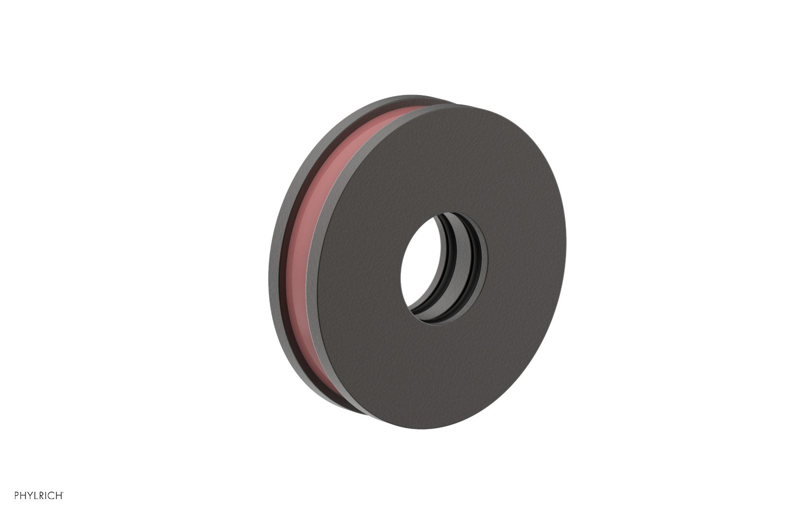 Round Flange with "Pink" Accent 3-639