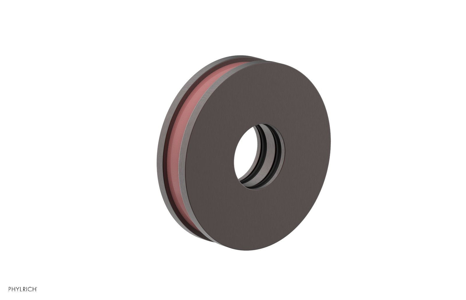 Round Flange with "Pink" Accent 3-639