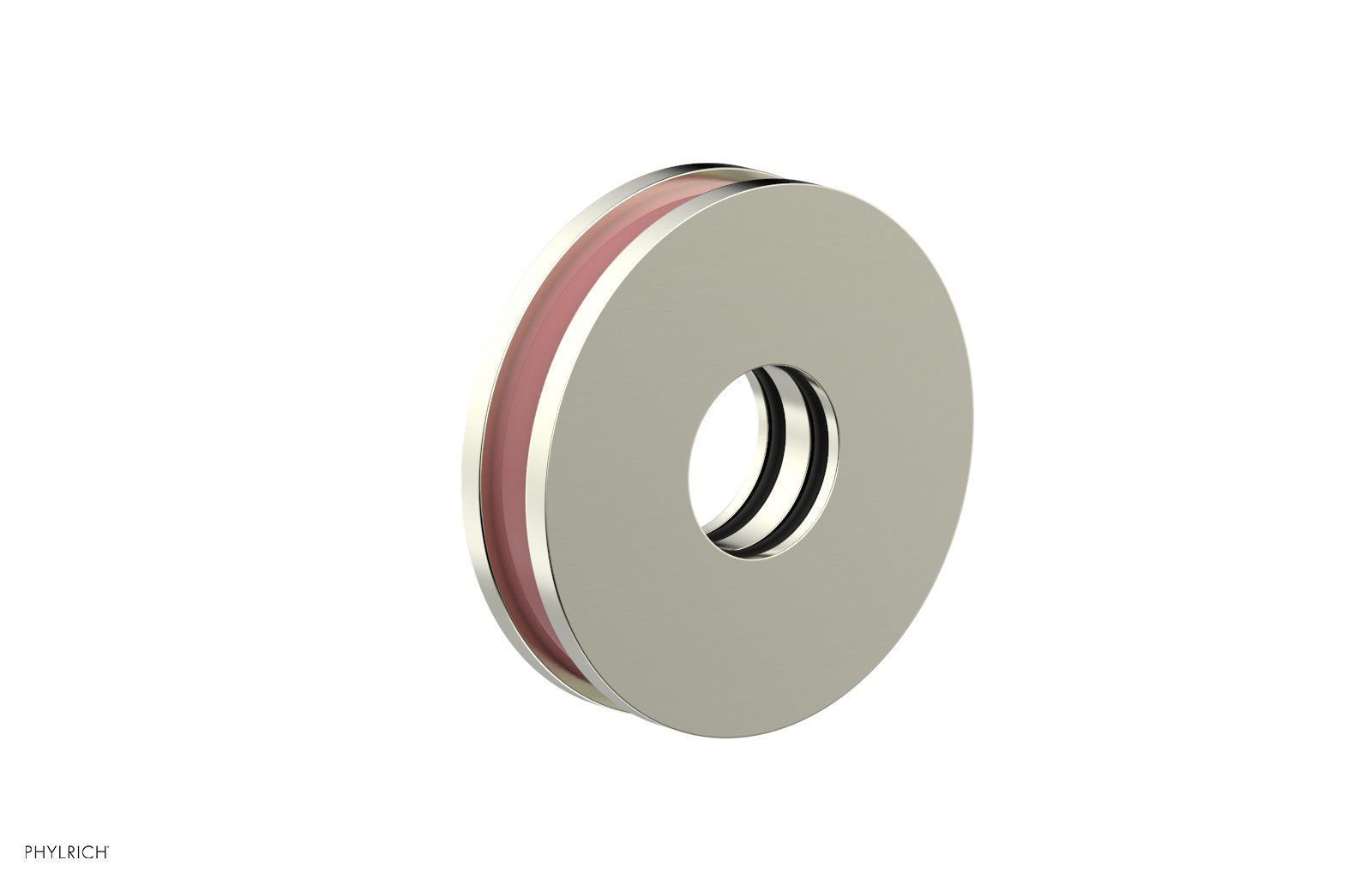 Round Flange with "Pink" Accent 3-639