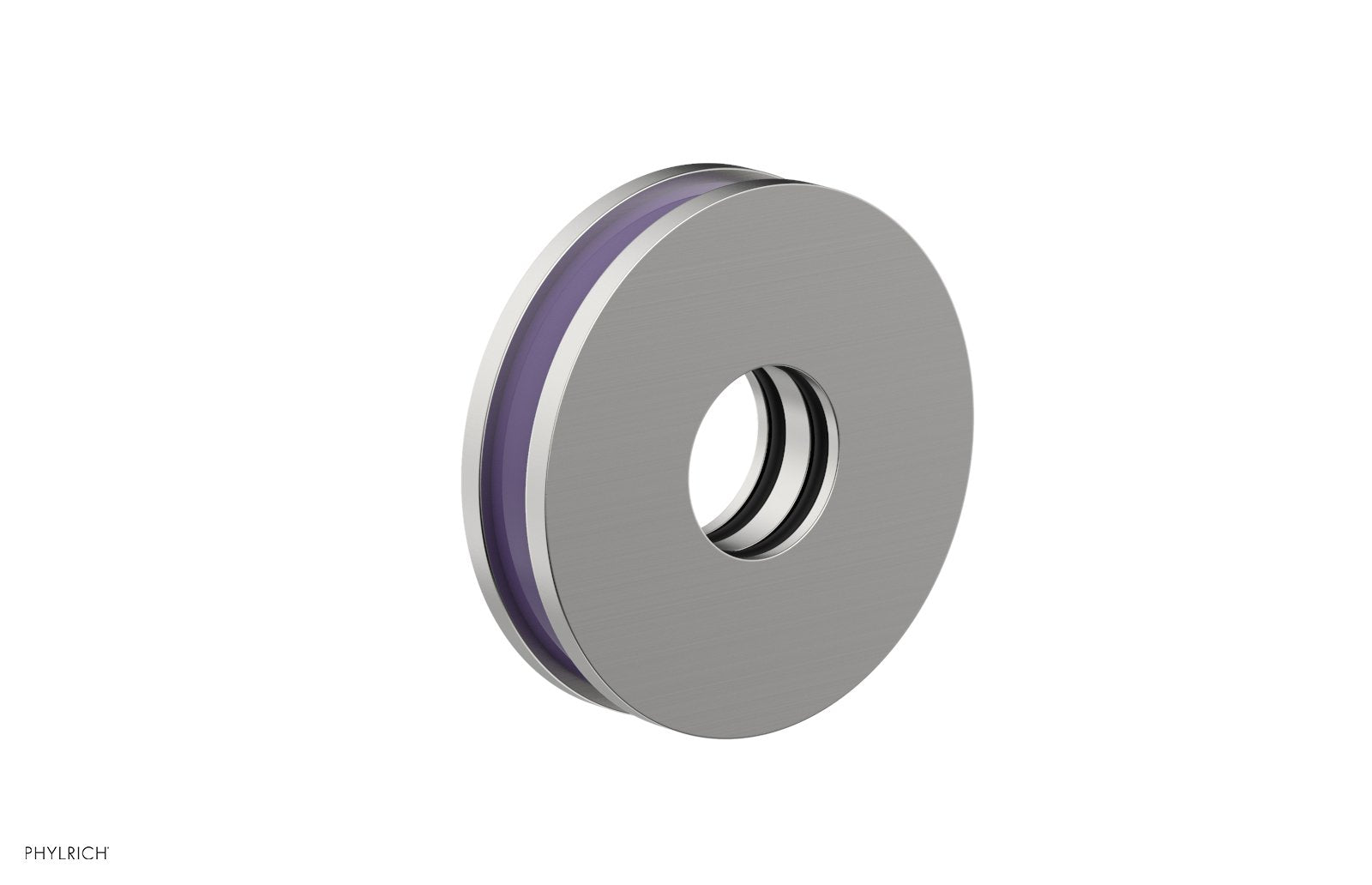 Round Flange with "Purple" Accent 3-639