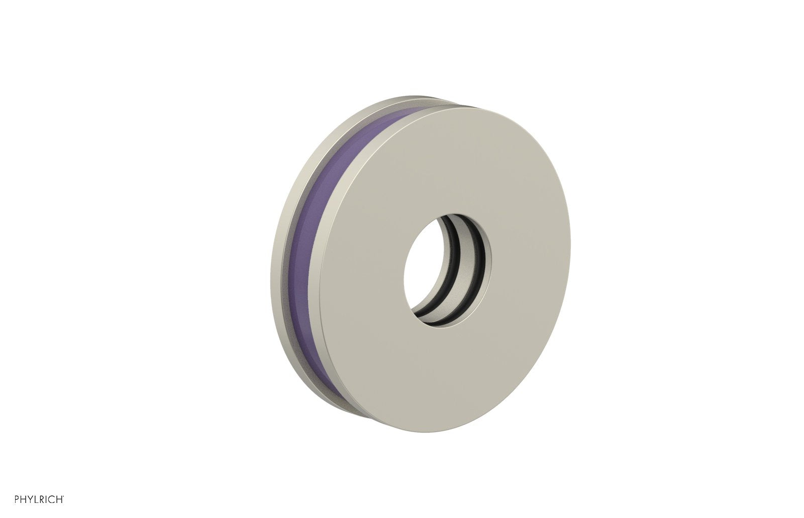 Round Flange with "Purple" Accent 3-639
