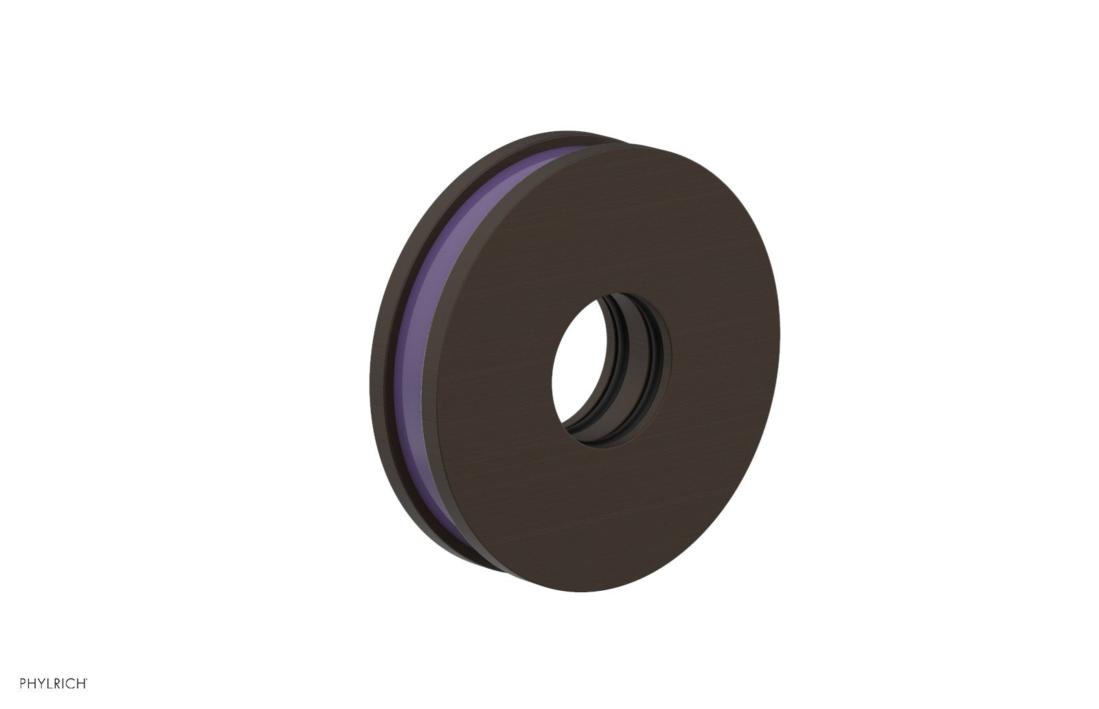 Round Flange with "Purple" Accent 3-639