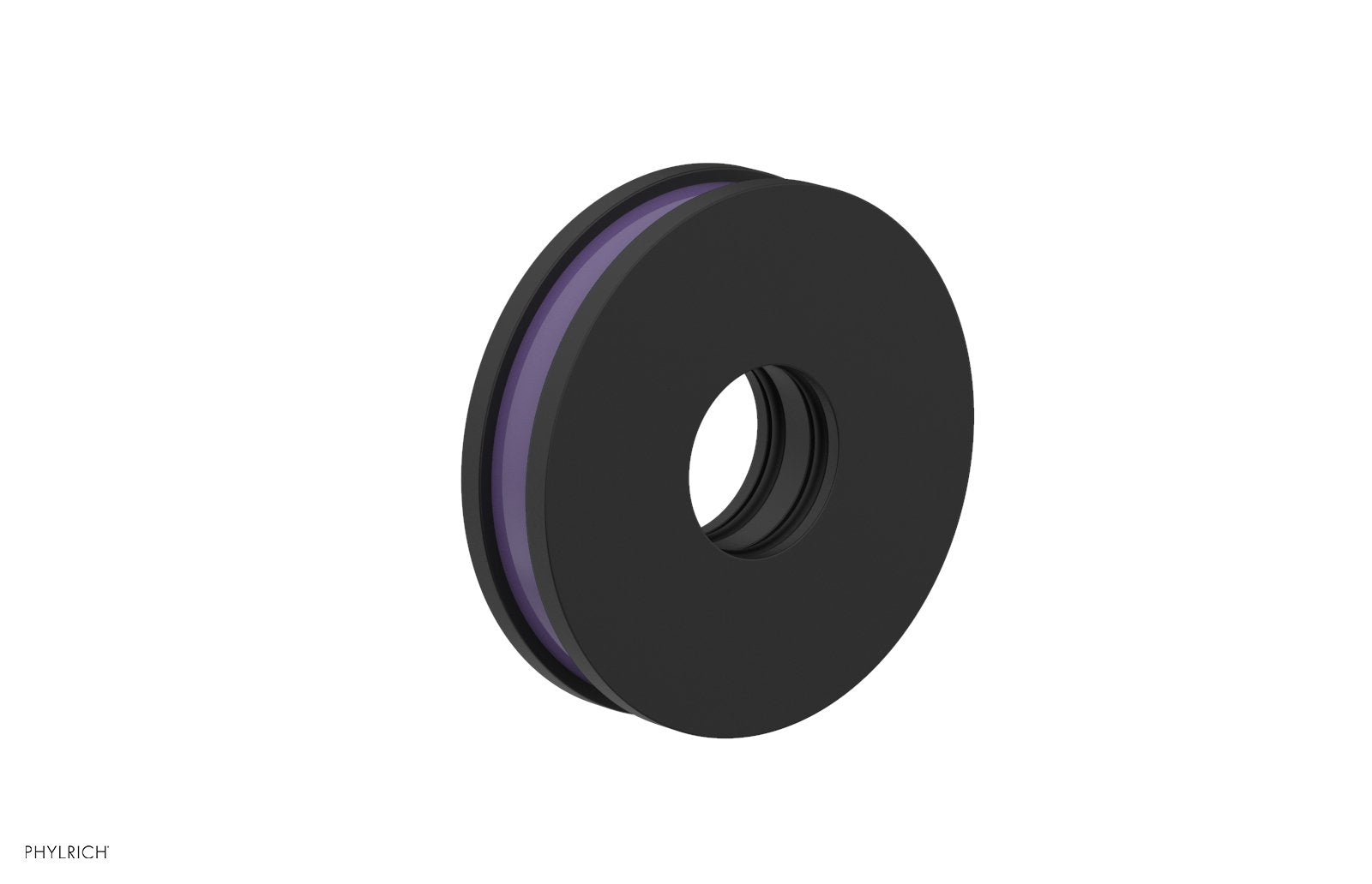 Round Flange with "Purple" Accent 3-639