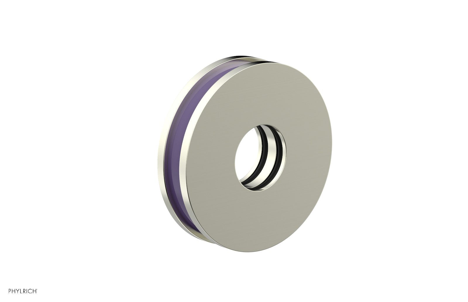 Round Flange with "Purple" Accent 3-639