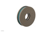 Round Flange with "Turquoise" Accent 3-639