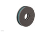 Round Flange with "Turquoise" Accent 3-639