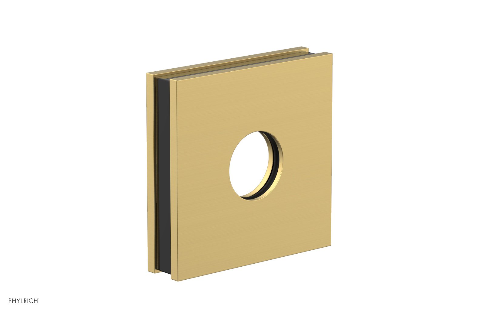 Square Flange with "Black" Accent 3-722