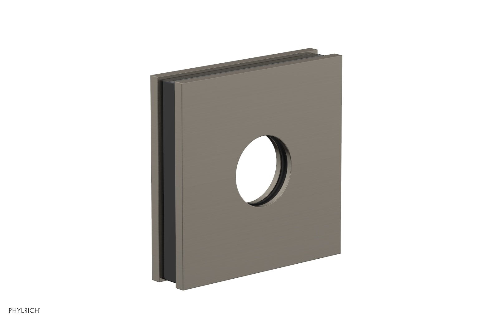 Square Flange with "Black" Accent 3-722