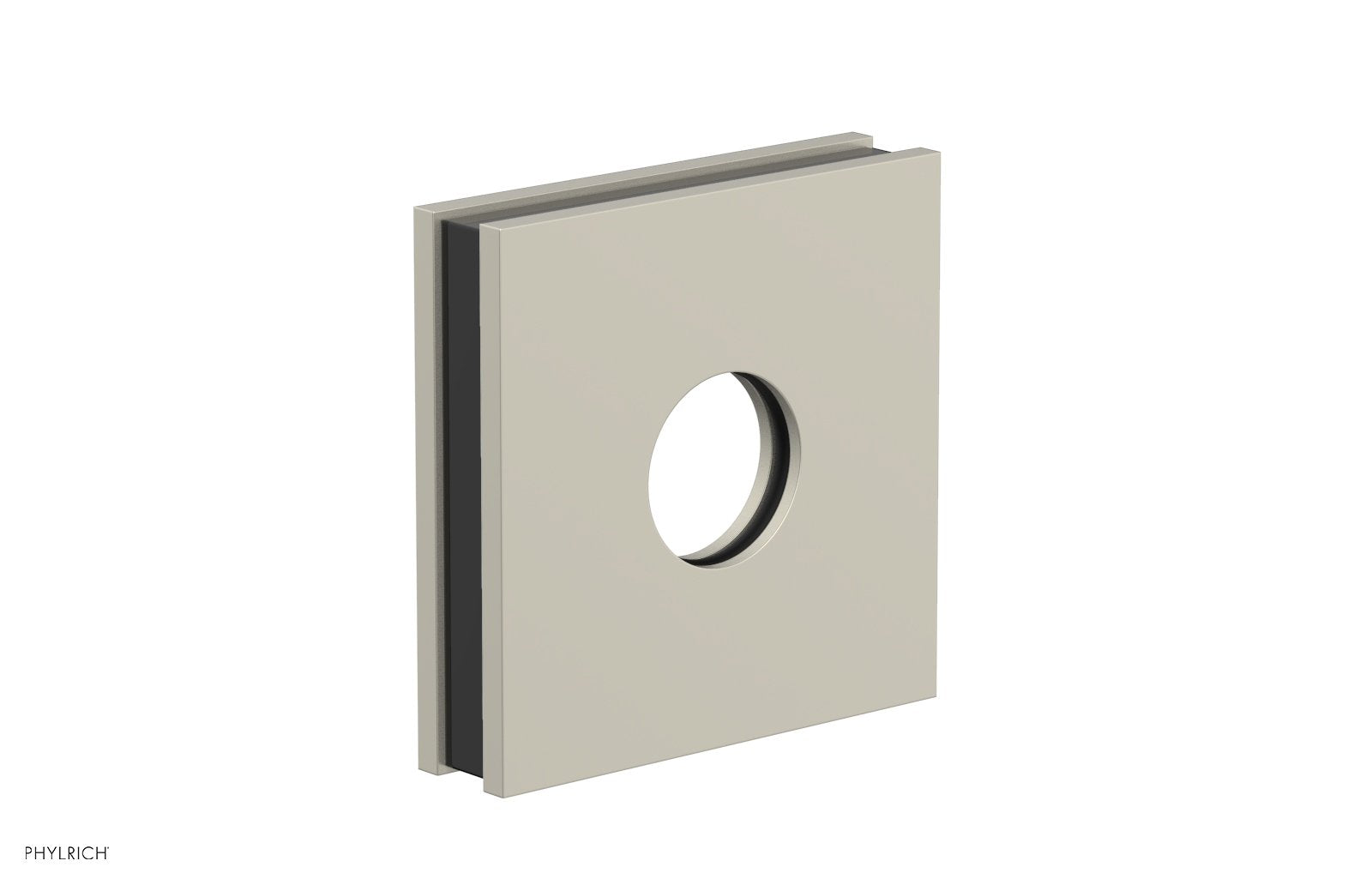 Square Flange with "Black" Accent 3-722