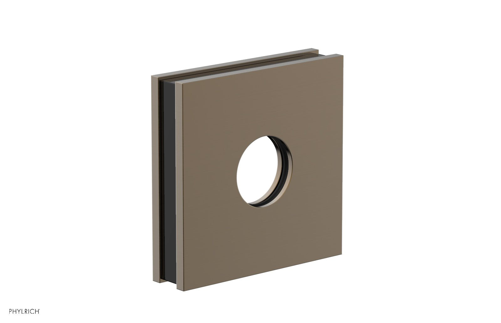 Square Flange with "Black" Accent 3-722