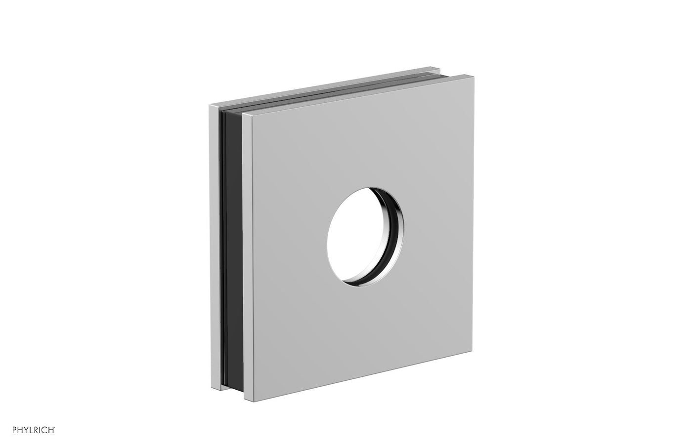 Square Flange with "Black" Accent 3-722