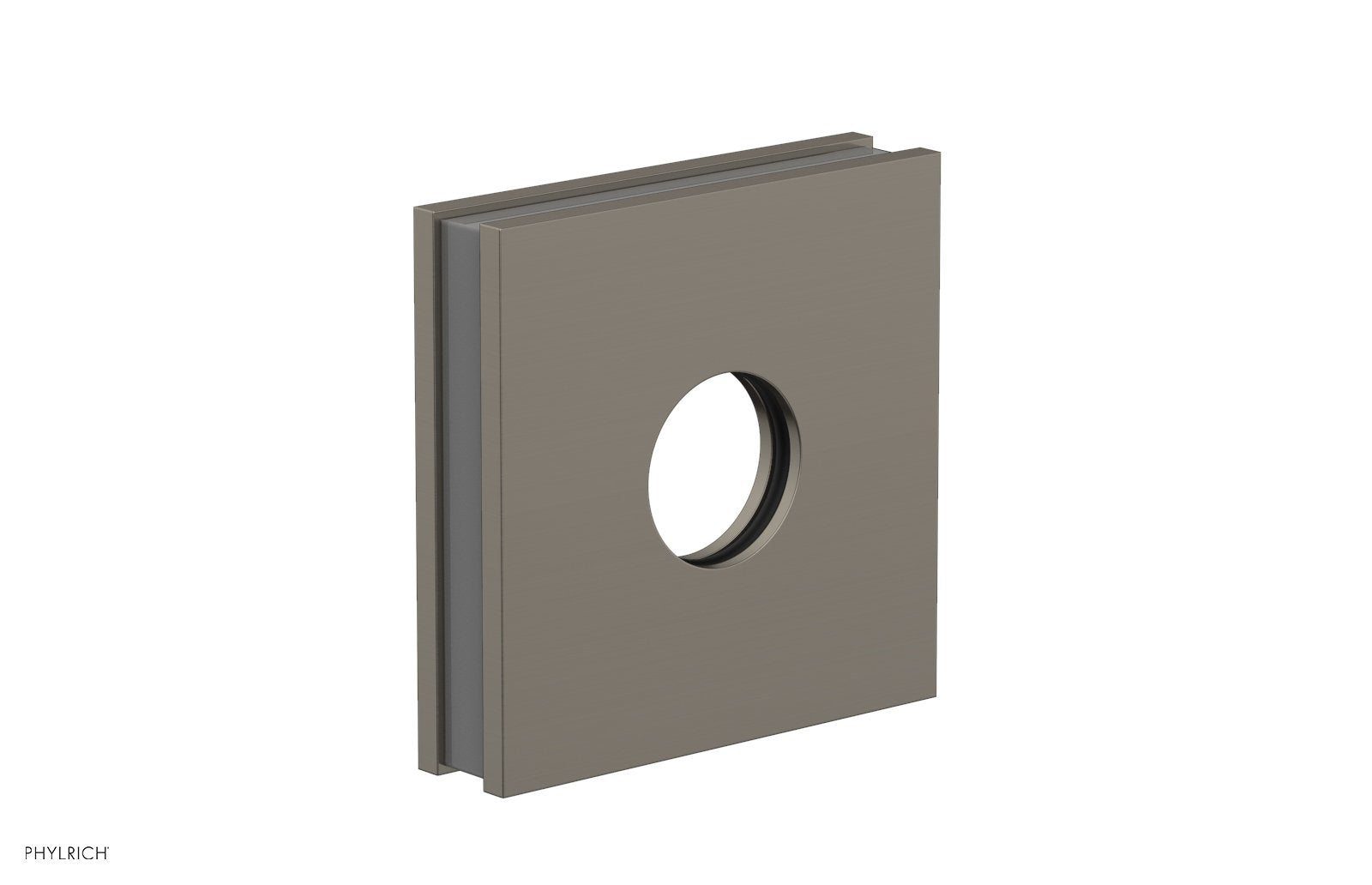 Square Flange with "Grey" Accent 3-722