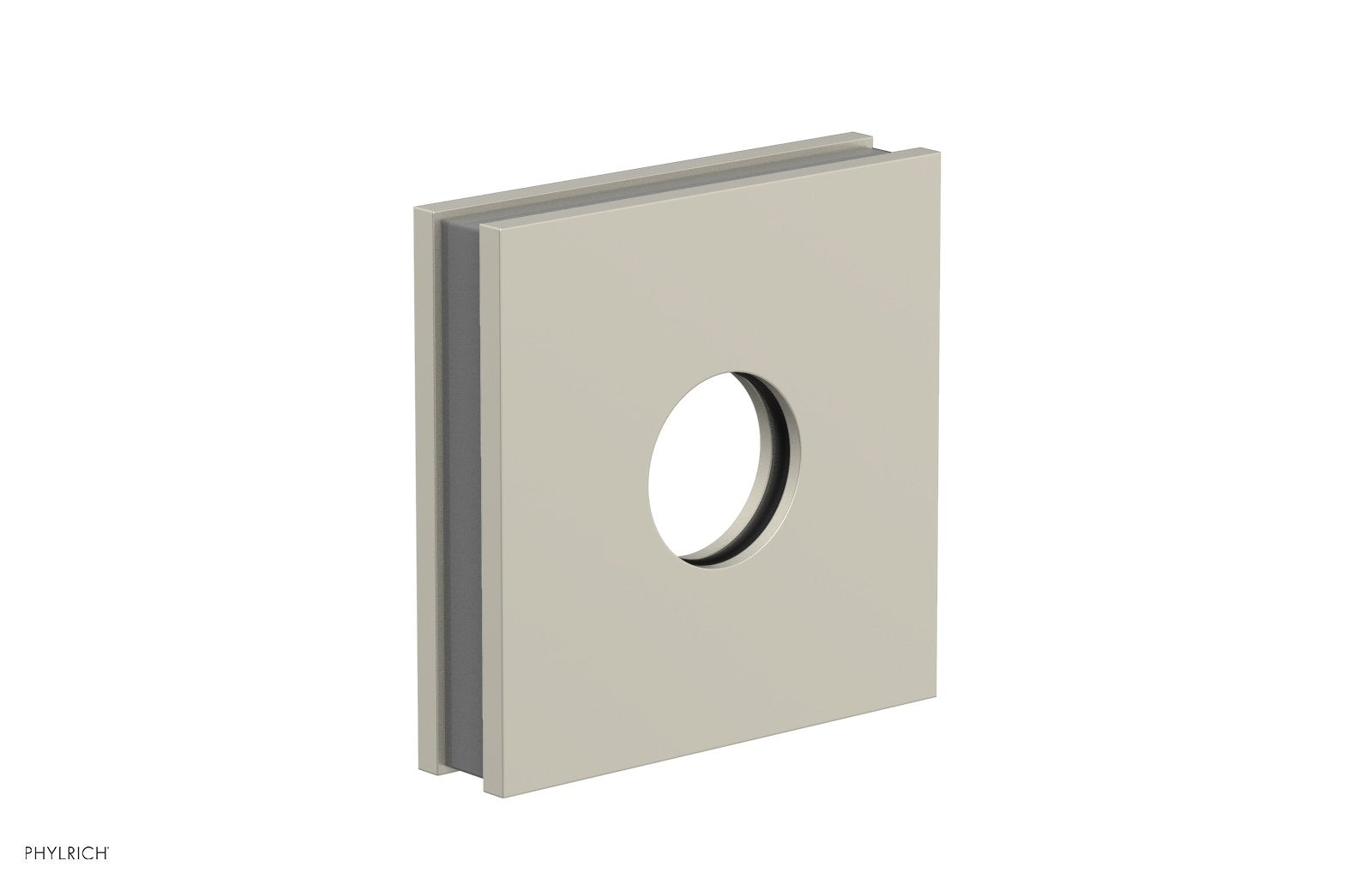 Square Flange with "Grey" Accent 3-722