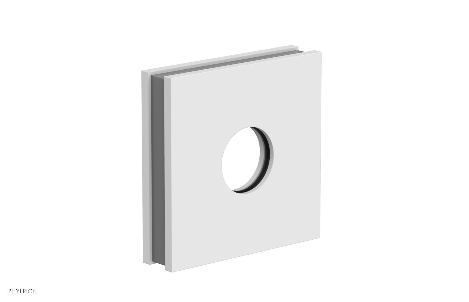 Square Flange with "Grey" Accent 3-722