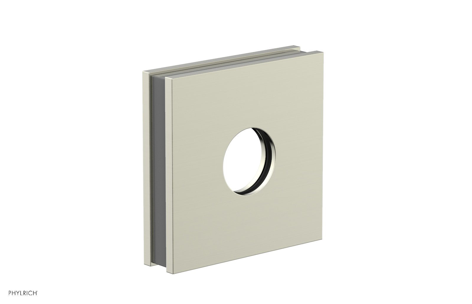 Square Flange with "Grey" Accent 3-722