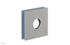 Square Flange with "Light Blue" Accent 3-722